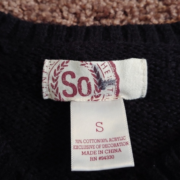 SO Love cropped heart sweater - Picture 2 of 3